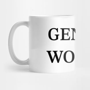 Gentle woman Mug